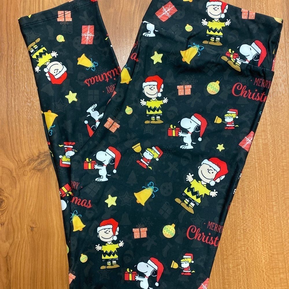 Charlie Brown Christmas Full Length Leggings